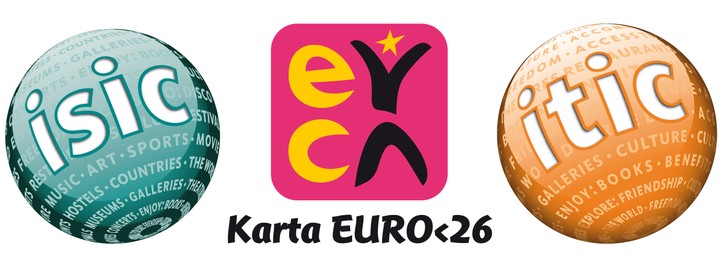 Karty na zľavy logá